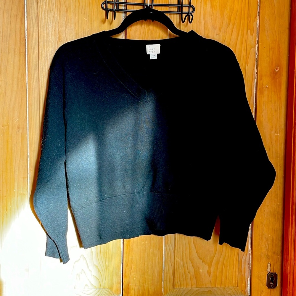 A. New Day fine gauge v-necked sweater